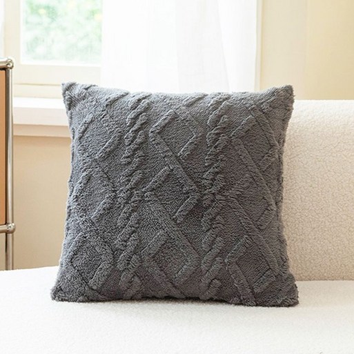 북유럽 꽈배기 니트 쿠션커버