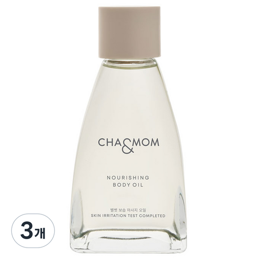 차앤맘 너리싱 바디 오일, 120ml, 3개