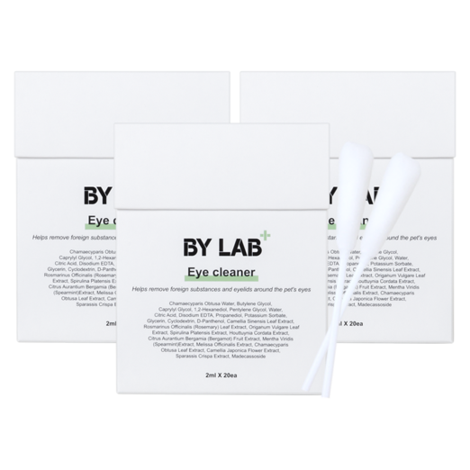 바이랩 강아지 눈물자국 눈 세정제 눈물냄새 아이클리너