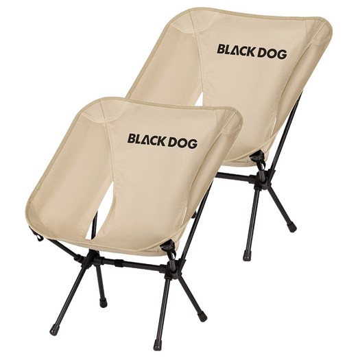 BLACKDOG 문 아크 베이스 싱글 폴 경량 싱글 캠핑의자 CBD2550JJ021