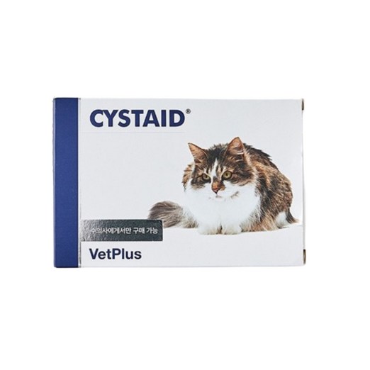 시스테이드 플러스 고양이 방광염 하부요로 비뇨기계 개선보조제 30캡슐