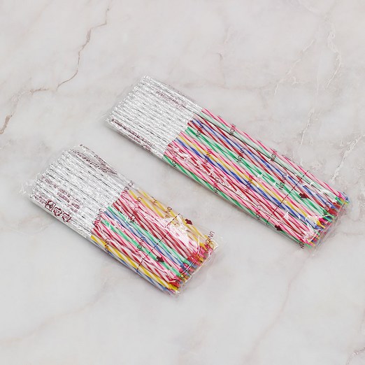 생일초 한살초열살초 50개 케이크 생일실초 1살 10살 나이초