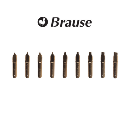 브라우스 딥펜 캘리그라피닙0.5mm5.0mm