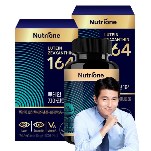 뉴트리원 루테인 지아잔틴 164, 50정, 25g, 2개