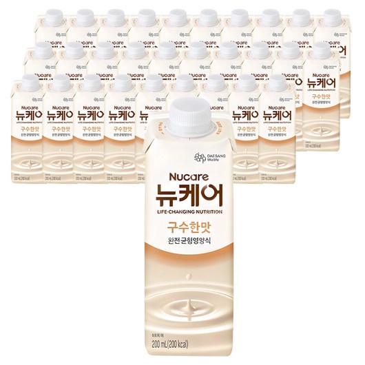 뉴케어 구수한맛 완전균형영양식, 200ml, 30개