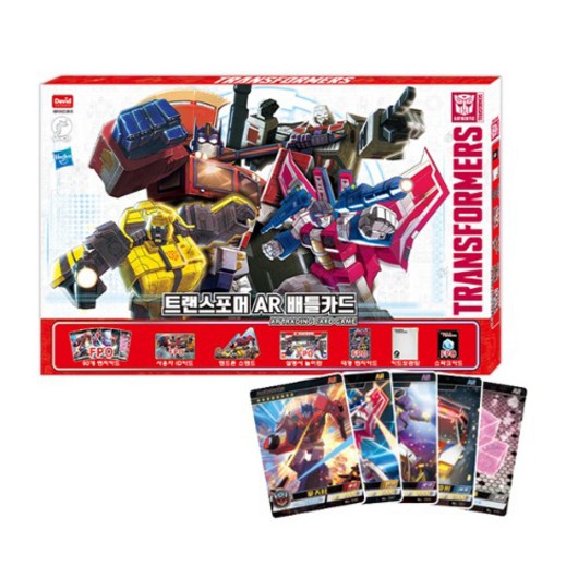 데이비드토이 트랜스포머 AR 배틀카드 게임, 혼합색상, 1개