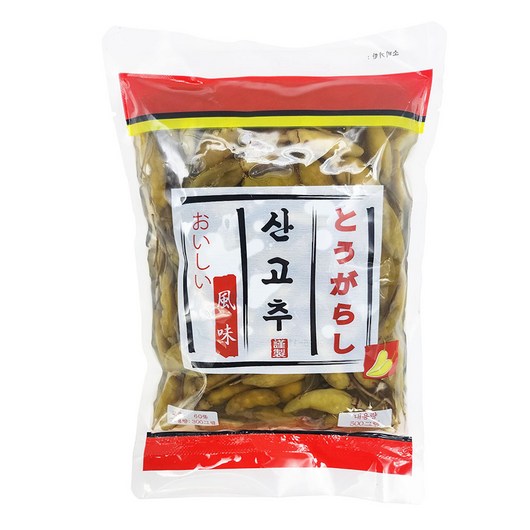 산고추절임 토호식품 산고추, 500g, 1개