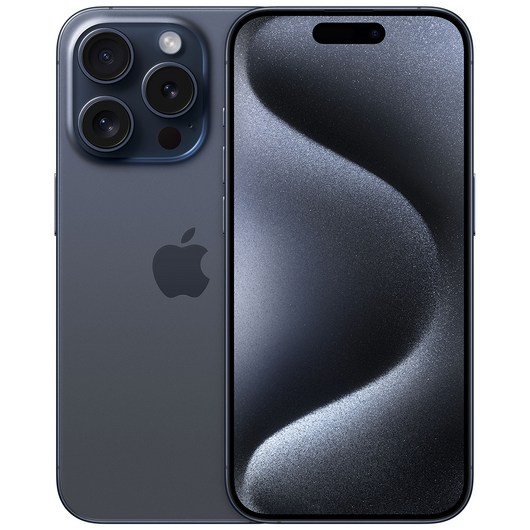 Apple 정품 아이폰 15 Pro 자급제, 블루티타늄, 1TB