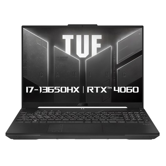 에이수스 2024 TUF 게이밍 F16 코어i7 인텔 13세대 지포스 RTX 4060, Mecha Gray, 512GB, 16GB, Free DOS, FX607JV-QT213