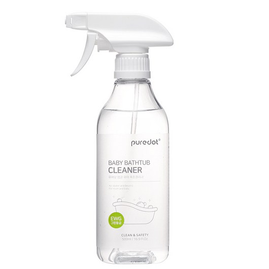 퓨어닷 NEW 아기 욕조클리너, 1개, 500ml