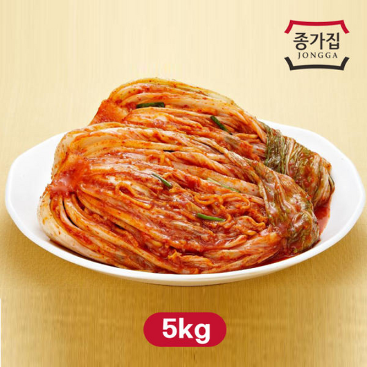 대상 종가집 우리땅배추김치 태백 5kg 국산, 1개