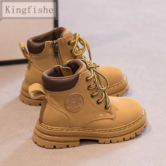 [Kingfishe]가을 마틴부츠 워커화 봄 슈즈 TuEfei927XZ2