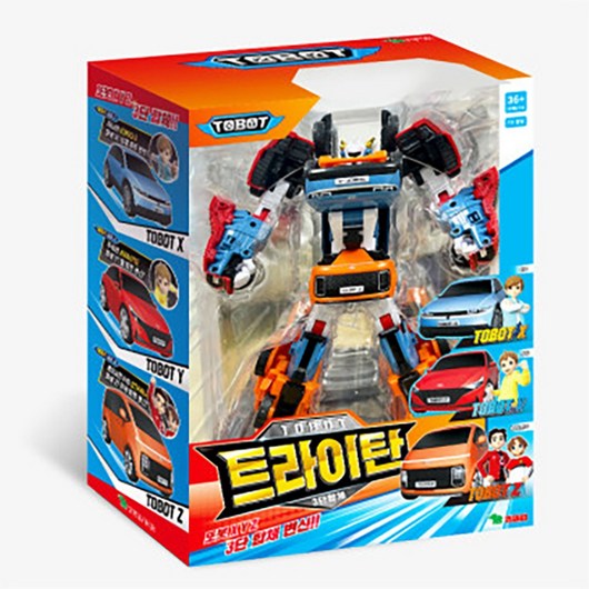 또봇 트라이탄 변신 3단 합체 로봇 자동차, 단품, 1개