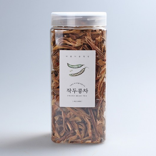 아름다운정성 국산 볶은 작두콩 무농약작두콩차 목 넘김 좋고 구수한 작두콩차, 1개입, 120g, 1개