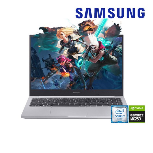 삼성노트북 i7 10세대 (NT551XCJ) 15.6인치 게이밍 사무용 노트북 MX250 SSD M.2 윈도우 11, 다크실버, 3_16GB 512GB, 256GB, 8GB, WIN11 Pro