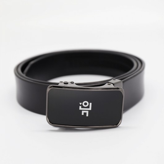 뉴즐 담 심플 가죽 자동벨트