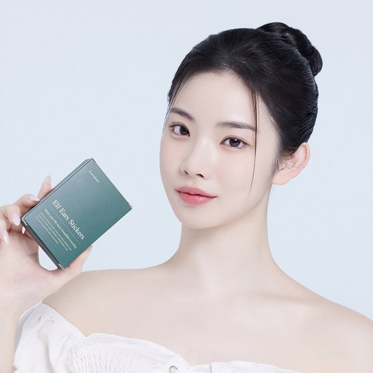 라온쥬르 엘프 귀스티커 세트 – 누운 귀 테이프 포함, 60개 얼굴리프팅테이프