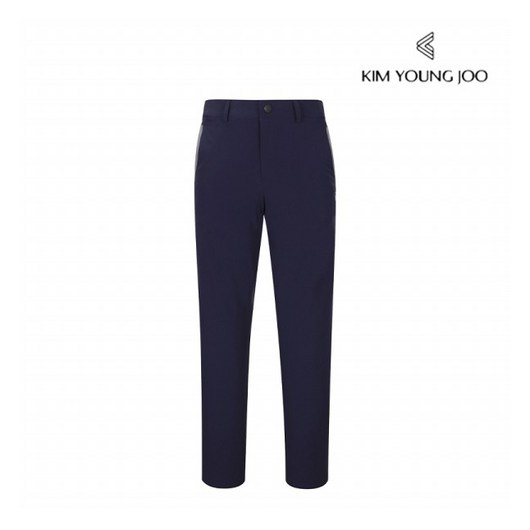 김영주골프 네이비 남성 슬림 스트레치 팬츠 DNMMSL95 NA