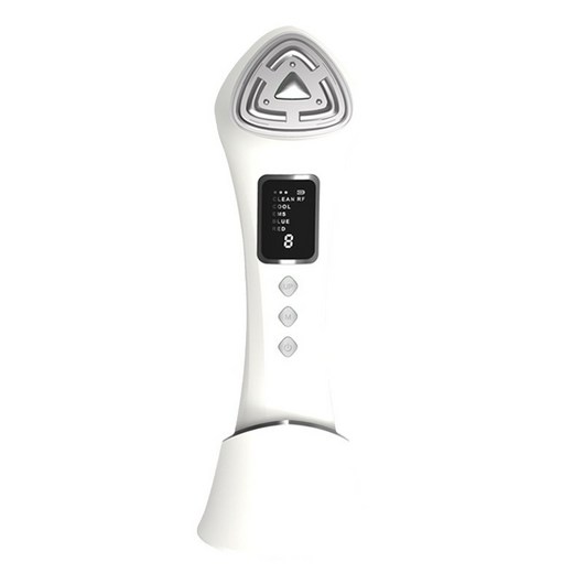 EMS 고주파 피부 미백 및 주름개선 기기, 하얀색