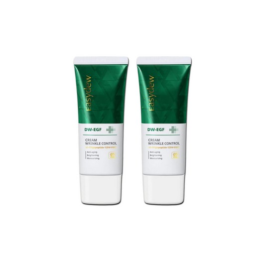 [정품] 대웅제약 DW EGF 이지듀 링클컨트롤크림 50ml 이지에프새살연고 재생 크림 콜라겐 히알루론산 탄력 보습, 2개