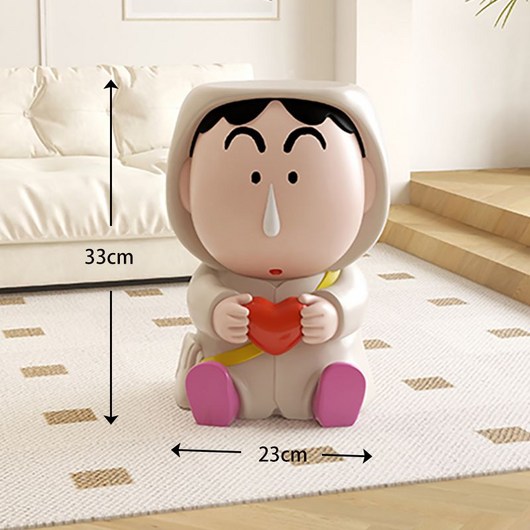 짱구테이블 맹구 협탁 거실 피규어 커피 장식품 식탁테이블 스튤35cm