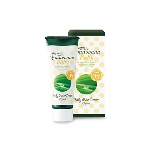 유기농 마돈나 베이비 퓨어크림 70ml 신생아 민감성피부 고보습 무색소 무첨가 유기농 95% 함유 베이비 크림