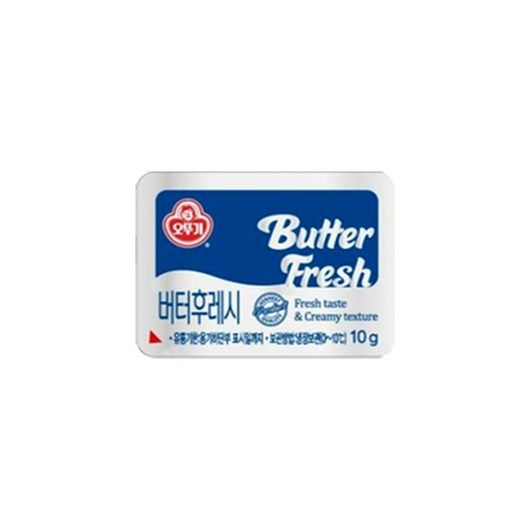 오뚜기 일회용 버터(1box부터 낱개판매), 10g, 240개