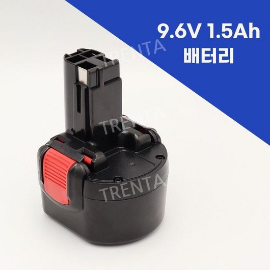 보쉬 호환용 배터리 전동 드릴 충전기 밧데리 GSR 7.2V 9.6V 12V 14.4V 10.8V, 9.6V-1.5ah, 1개