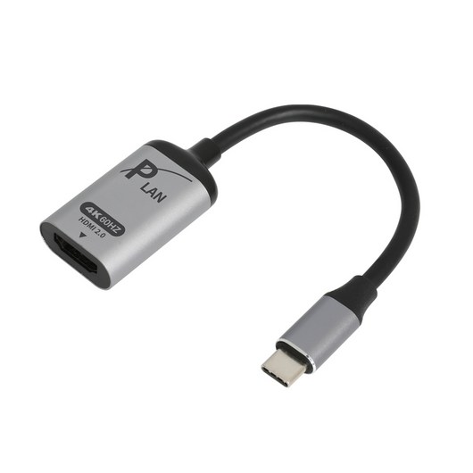 4K 60Hz 스마트폰 미러링케이블 USB Type-C타입 to HDMI2.0 MHL 젠더 핸드폰 휴대폰 OTT 모니터 TV연결, 1개