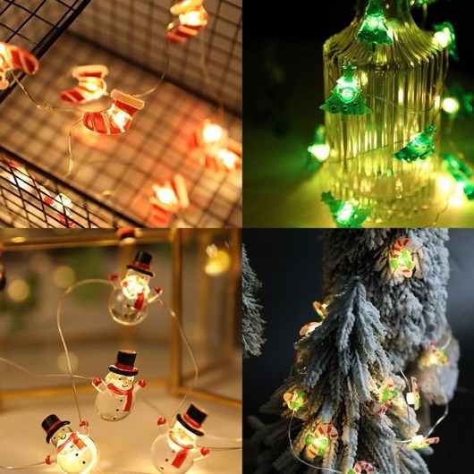 DIY 크리스마스 2M LED인테리어조명 트리조명 카페 교 (WE85E15), 크리스마스LED 지팡이