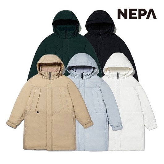 네파 공용 C-TR 에어그램 롱 다운 자켓 7HF2067