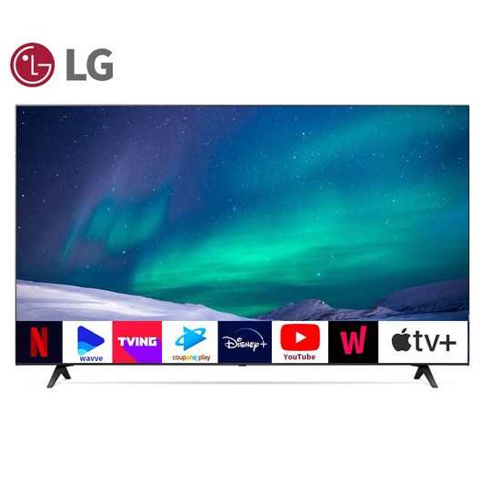 LG 75인치 TV 4K UHD 스마트 TV, 방문설치, 스탠드형, 75UQ7070