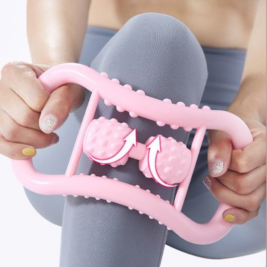 홈트 요가 필라테스 2륜 롤러 등 허리 종아리 마사지기, 상세페이지 참조, 상세페이지 참조
