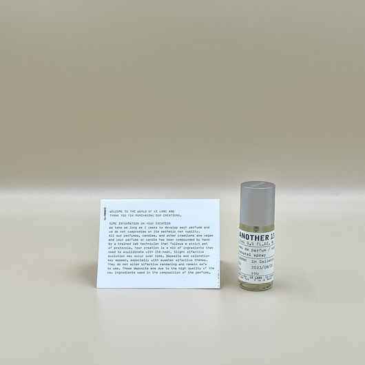 [본사정품] 퍼퓸향수 남녀공용향수 컴팩트향수 르라보 어나더 13 오 드 퍼퓸 15ml 백화점상품 빠른배송 국내배송, 1개