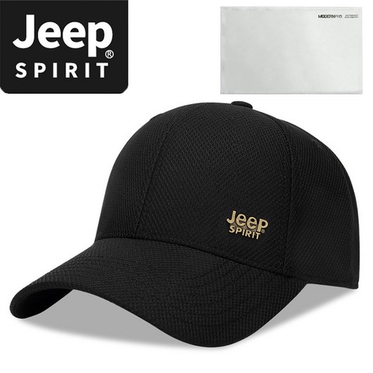 JEEP SPIRIT 스포츠 캐주얼 야구 모자 CA0356 + 인증 스티커