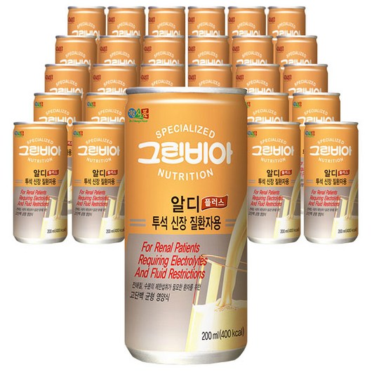 그린비아 알디플러스 1박스 (30캔, 6L) – 1개 헬스케어