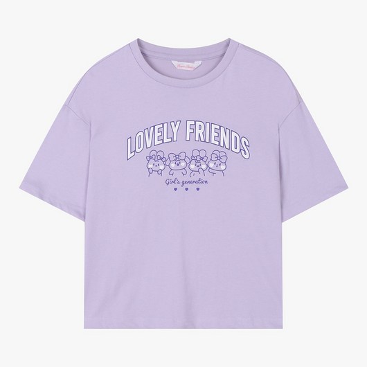 [로엠걸즈] 박시핏 5부 롱 티셔츠 RGRA2437C_천호점