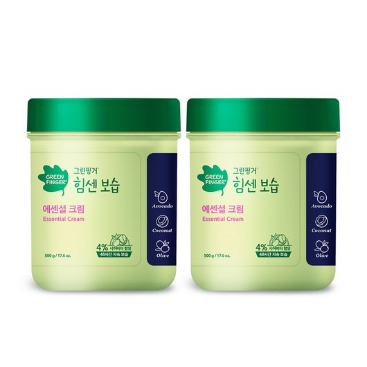 그린핑거 힘센보습 에센셜 크림 500g x 2, 2개