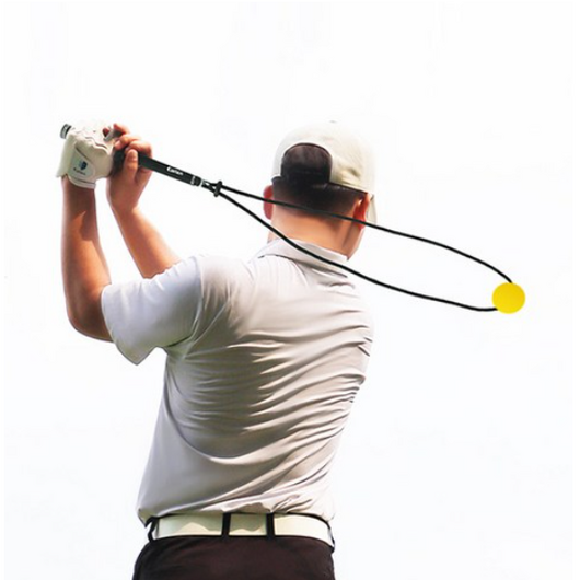 헨센 골프스윙 자세교정 스윙리듬 연습로프, 혼합색상, 1개