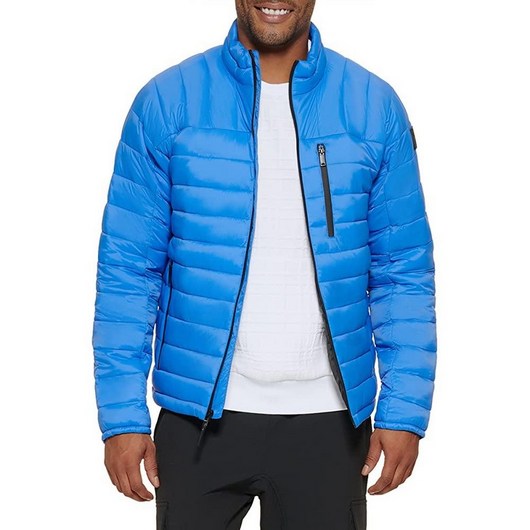 DKNY 남성용 경량 퀼트 패딩 재킷 반사. 3X-Large