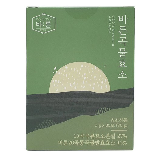 바른 곡물효소 누룽지맛 스낵, 90g, 1개 카뮤트효소
