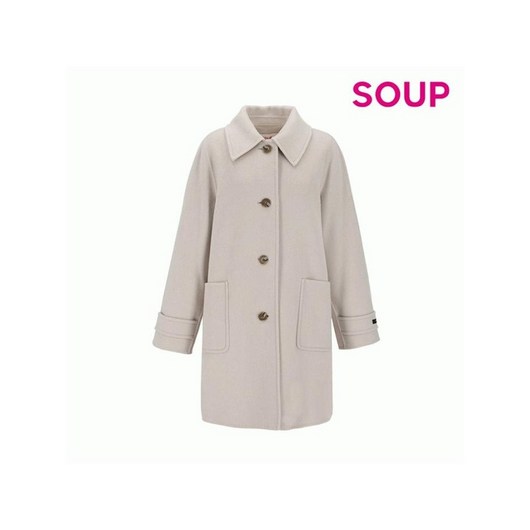 [SOUP] 아웃포켓 핸드메이드 싱글 코트 (SAAHC91)