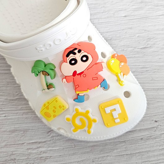 꾸러기 클로그 파츠 7pcs세트 신발꾸미기 장식