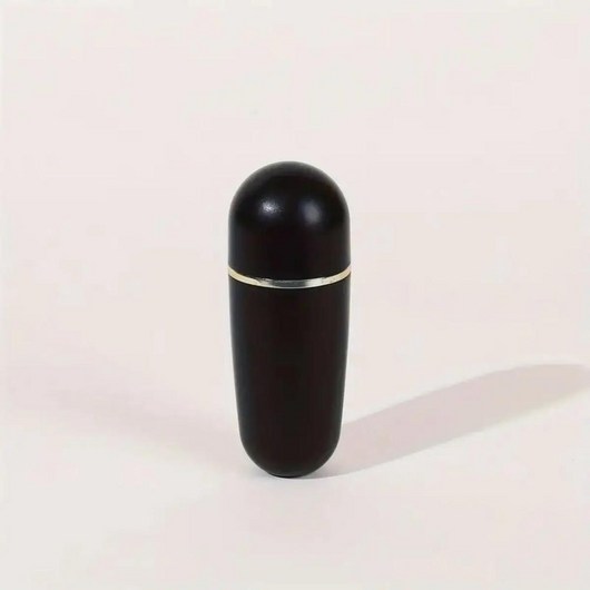 휴대용 화산석 오일 흡수 롤러 무향 프리 메이크업 안전 페이셜, 1개, 1.Black