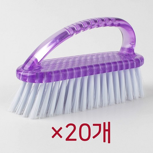 이지크린 패트 삼각 바닥솔 20개 – 욕실 청소용 삼각형 바닥솔 대전원룸청소