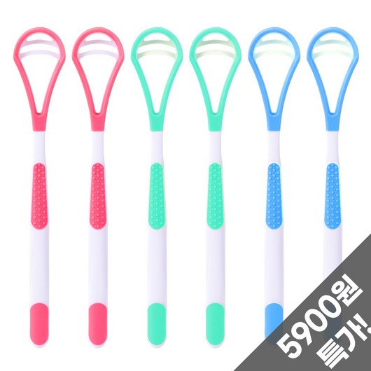 코코바이브 혀클리너, 6개, 10g