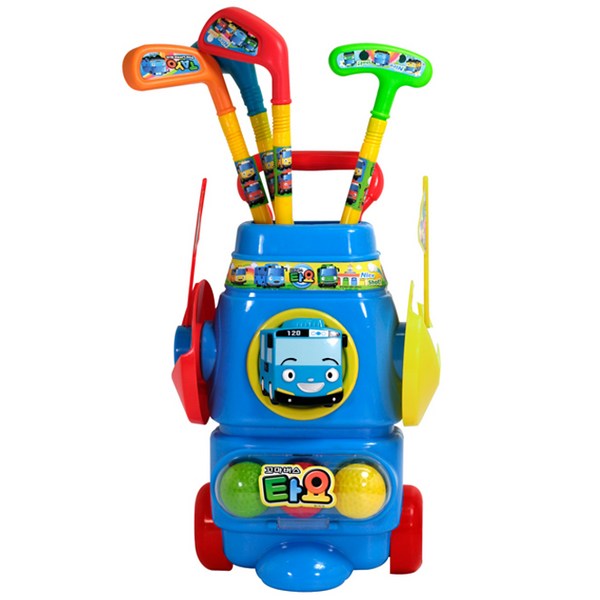 바니랜드 타요 골프놀이 어린이 타요장난감 골프공 쌓기 게임