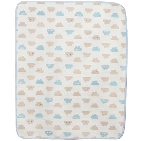 달퐁 유아용 미니 방수요, 블루, 80 x 65 cm, 1개