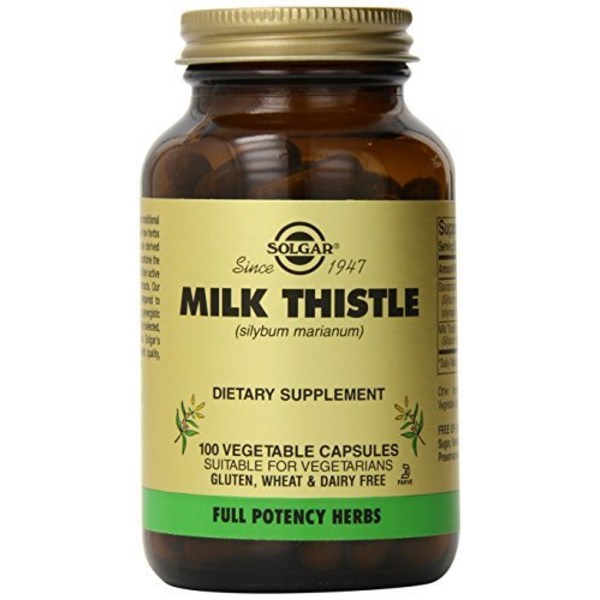 솔가 밀크 시슬 베지터블 캡슐 글루텐 프리 무설탕, 100정, 1개