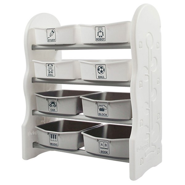 펀키즈 4단 정리함